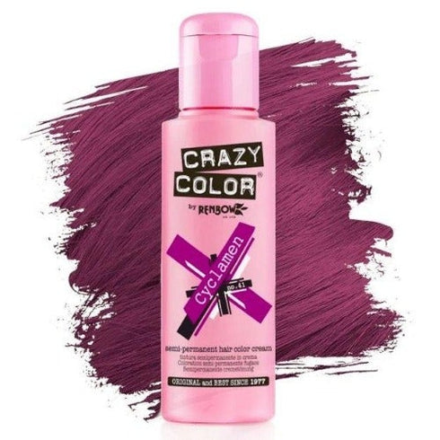Crazy Color Hair Dye Semi Permanent Hair Color Cream