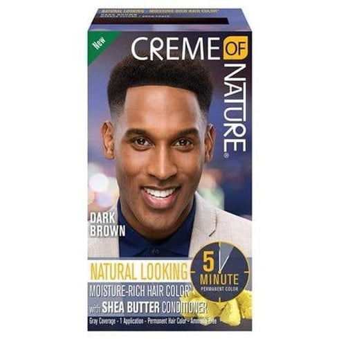 Creme of Nature Men's 5 Minute Hair Color - Dark Brown