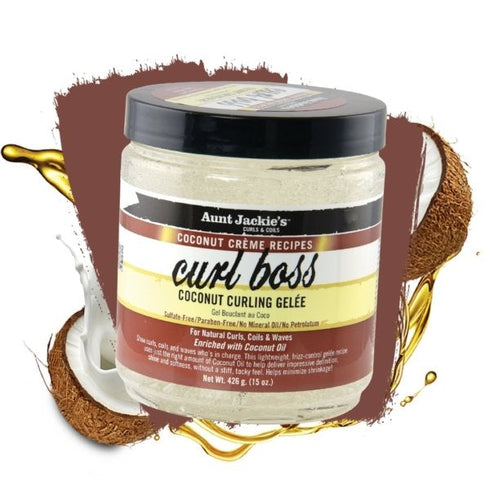 Aunt Jackie’s Curl Boss Coconut Curling Gelée 426g/15oz