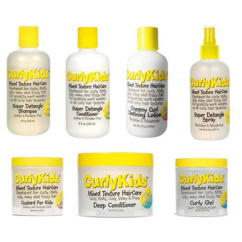 Curly Kids Super 7 Bundle Set