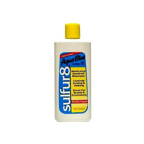 Sulfur 8 Aqua Blue Medicated Dandruff Shampoo 222ml