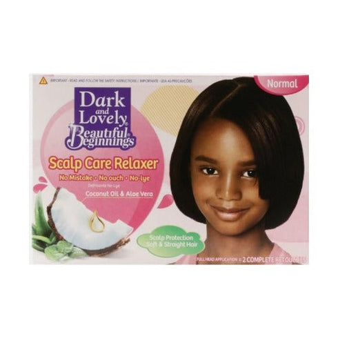 Dark and Lovely Beautiful Beginnings Relaxer Kit - Normal