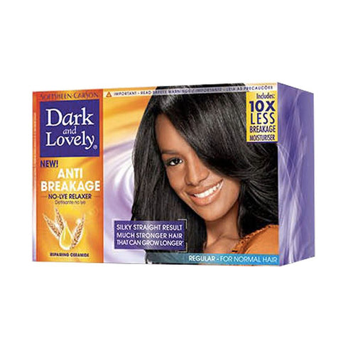 Dark and Lovely Hair Relaxer Anti Breakage Kit - Reguler/Normal Hair