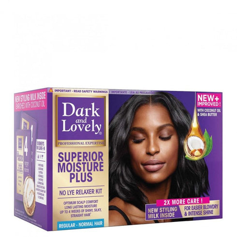 Dark & Lovely Superior Moisture Plus Relaxer Kit - Regular
