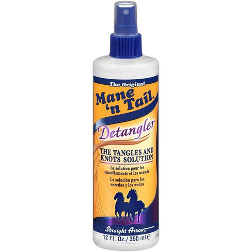 Mane n Tail Detangler Spray Tangles & Knots Solution 355ml