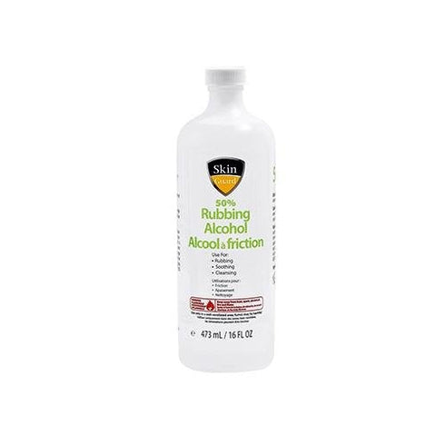 Skin Guard 50% Rubbing Alcohol Original 473ml /16 oz