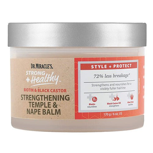 Dr Miracle's Strong & Healthy Temple & Nape Balm 6oz