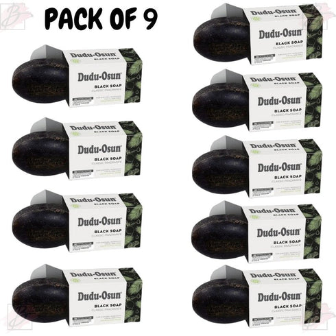 Dudu Osun African Black Soap | Pack of 9 | 150G