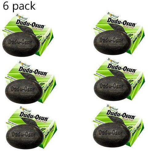 Dudu Osun Tropical Natural Black Soap 150g 6 PACK