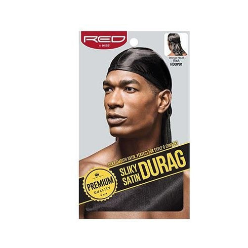 Red By Kiss Silky Satin Durag Extra Long Tail (All Colours)