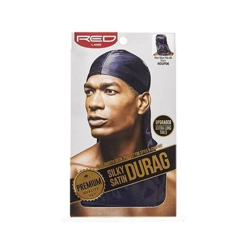 Red By Kiss Silky Satin Durag Extra Long Tail (All Colours)