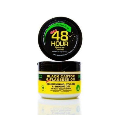 Eco styler black castor & flaxseed oil conditioning, styling & shining gel 11fl/oz