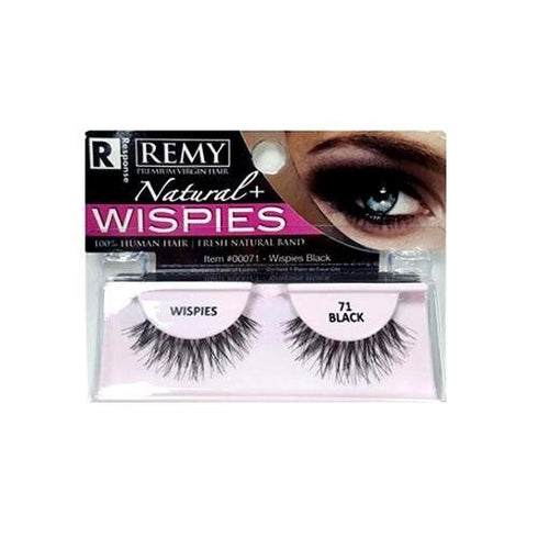 Response Remy Premium Virgin Hair Natural Wispies 71BLACK