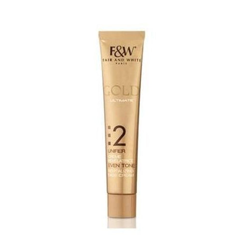 Fair & White Gold Revitalizing Step 2 Unifier Even Tone Fade Cream 1.7 oz / 50ml