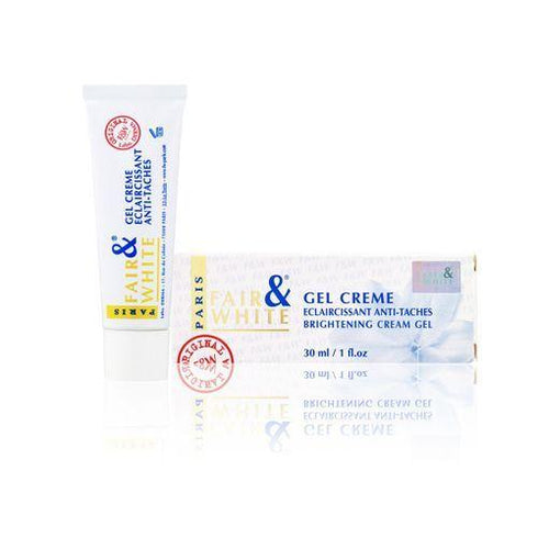 Fair and White Gel Creme Eclaircissant Anti- Taches Brightening Treatment 30ml