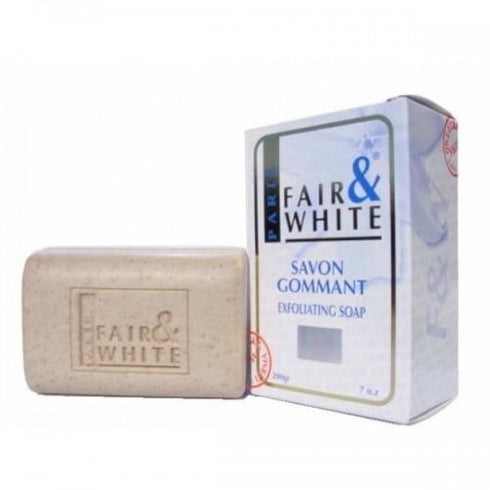 Fair and White Savon Gommant Exfoliating Soap White 200g