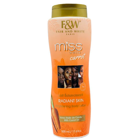 Fair & White MISS WHITE CARROT BRIGHTENING BODY LOTION