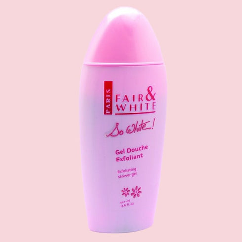 Fair & White So White Exfoliating Shower Gel Douche 500ml