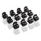 Fine Lines 12Pcs Mini Claw Clips Black # 6202