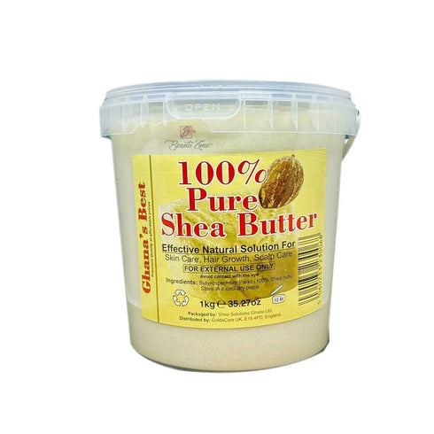 Ghana's Best Easy Melt 100% Pure Shea Butter White All Sizes