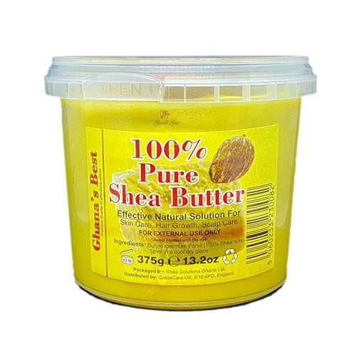 Ghana's Best Easy Melt 100% Pure Shea Butter Yellow All Sizes