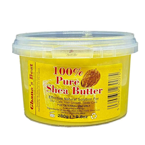 Ghana's Best Easy Melt 100% Pure Shea Butter Yellow All Sizes