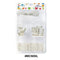 4IN1 Dreadlock/Braids *SILVER* l Cord l Small Cuffs l Medium Cuffs l Large Cuffs