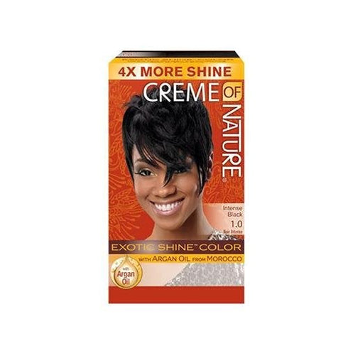 Creme of Nature Exotic Shine Permanent Hair Color (1.0 Intense Black)