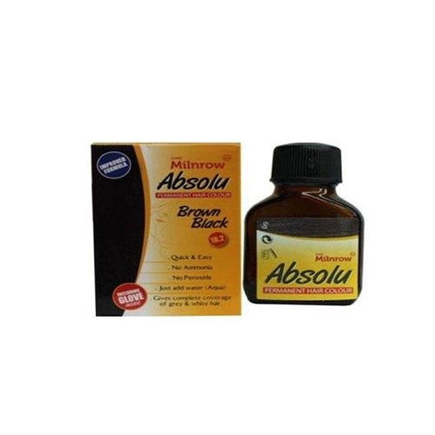 June Milnrow Absolu Permanent Hair Color Brown Black (1B.2)