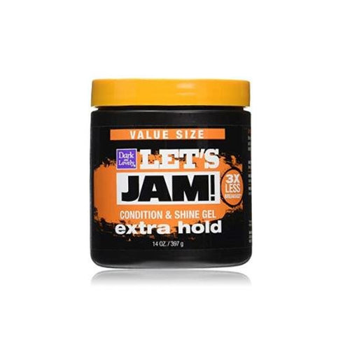 Dark and Lovely Let's Jam! Shining & Conditioning Gel Extra Hold 397g