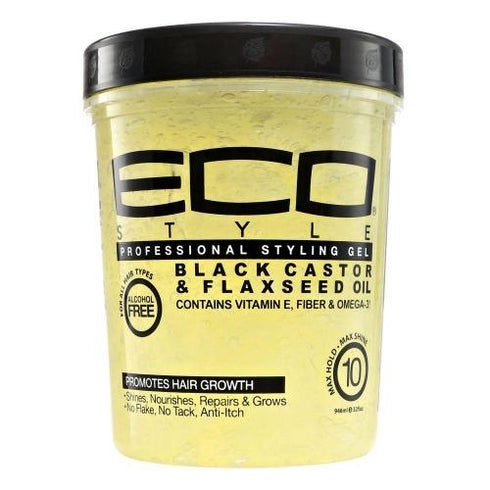 Eco Styler Professional Styling Gel Black Castor & Flaxseed Oil - All Sizes