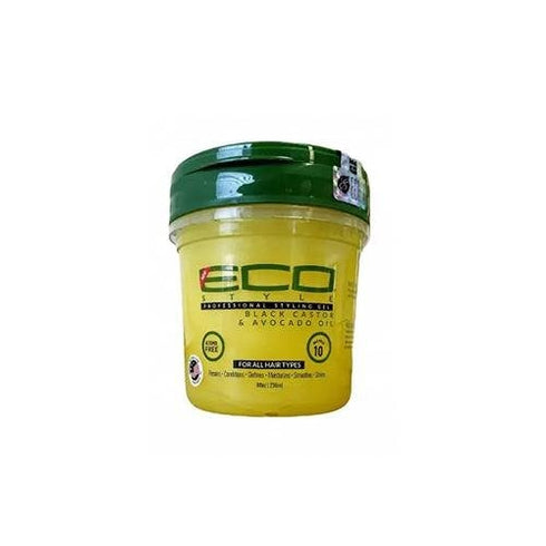 Eco Styler Styling Gel Black Castor & Avocado Oil 8oz