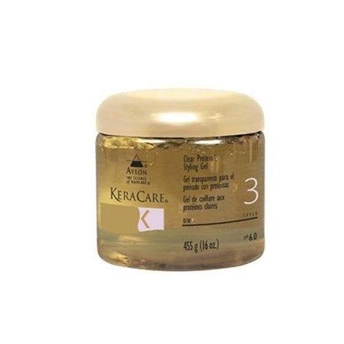 KeraCare Clear Protein Styling Gel 455g