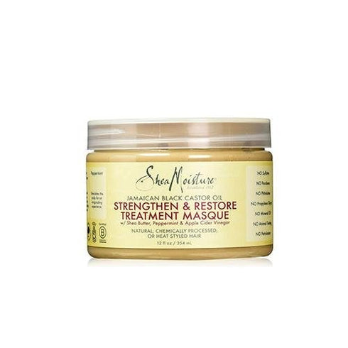Shea Moisture Jamaican Black Castor Oil Strengthen Grow and Restore Treatment Masque 354ml