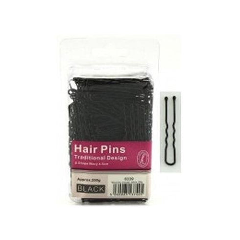 Fine Lines Wavy Hair Pins U Shape 250g # 6339