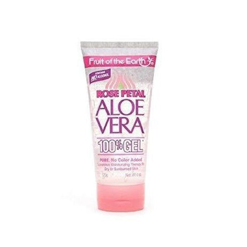 FRUIT OF THE EARTH ALOE VERA - ROSE PETAL GEL TUBE 170G