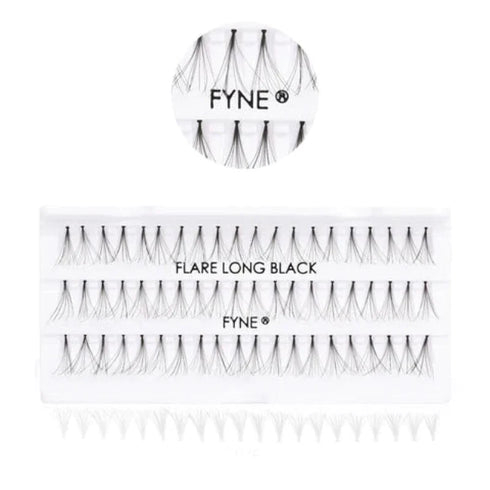 Individual Flare Cluster Eyelashes Long 618-02