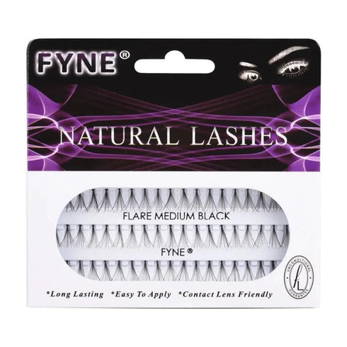 Individual Flare Cluster Eyelashes, Medium 617-02