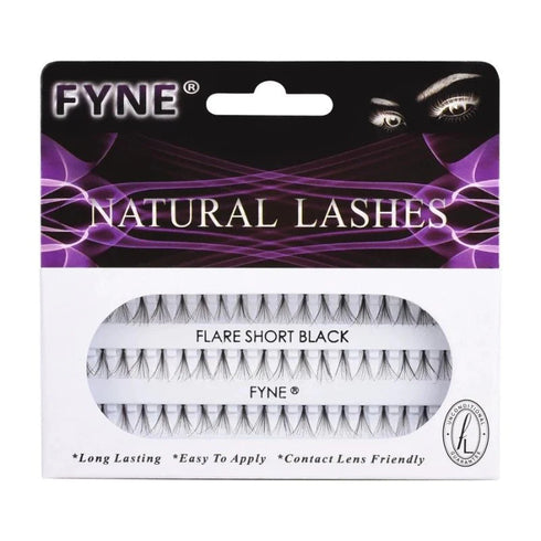 Individual Flare Cluster Eyelashes Short 616-02