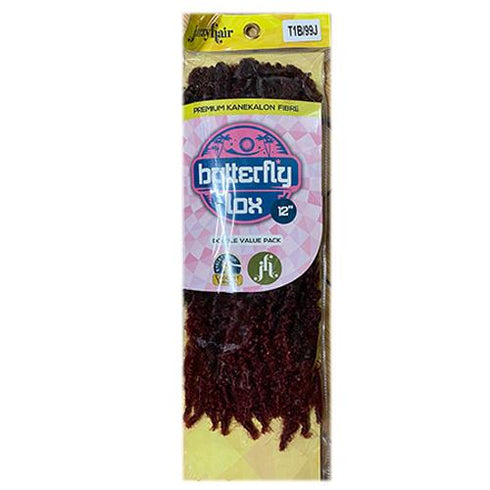 Jazzy Hair Butterfly Lox Crochet Braid 18" & 12" Inches