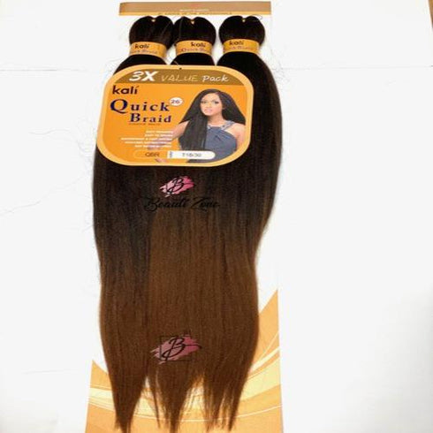 Kali Essential Spetra Pre Stretched Quick Braid 3x Pack Value 26" Length