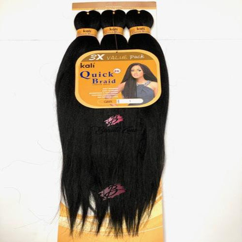 Kali Essential Spetra Pre Stretched Quick Braid 3x Pack Value 26" Length
