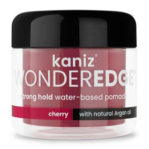 Kaniz WONDEREDGE strong hold hair pomade CHEERY
