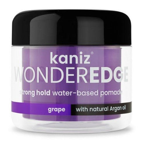 Kaniz WONDEREDGE strong hold hair pomade GRAPE