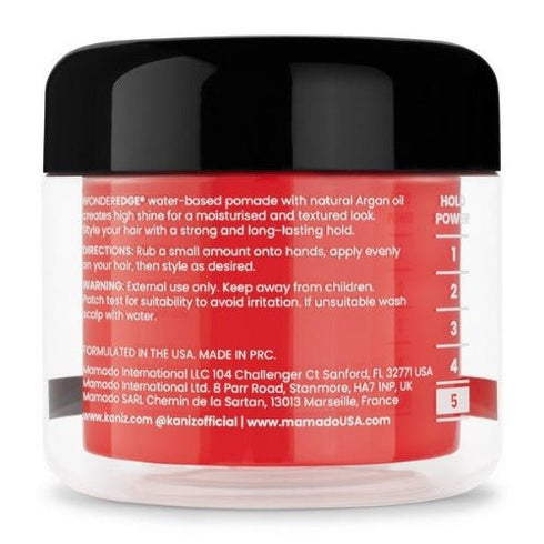 Kaniz WONDEREDGE strong hold hair pomade STRAWBERRY