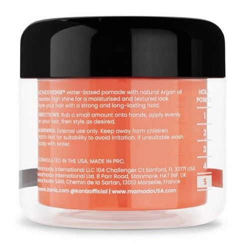 Kaniz Wonder edge Strong Hold Hair Pomade - Sweet Peach 120ml