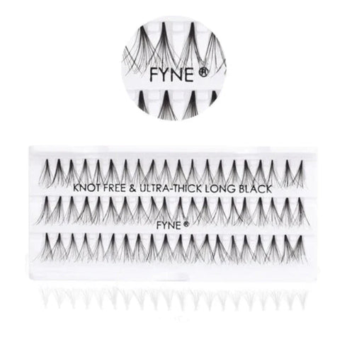 Knot-Free Individual Eyelashes, Long 628-20