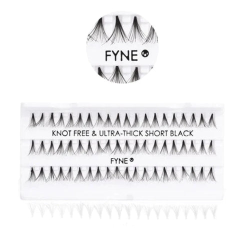 Knot-Free Individual Eyelashes Short 626-20