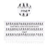 Knot-Free Individual Eyelashes Short 626-20