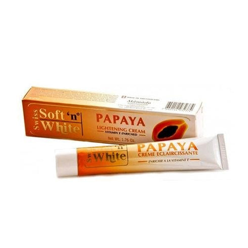 Soft n White Papaya Lightening Cream 50g